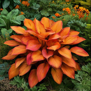 Хоста Солнечный Нектар купить по цене от 605р. в интернет-магазине «Посадика» с доставкой почтой в в Лахденпохьяе и по всей России – [изображение №1].